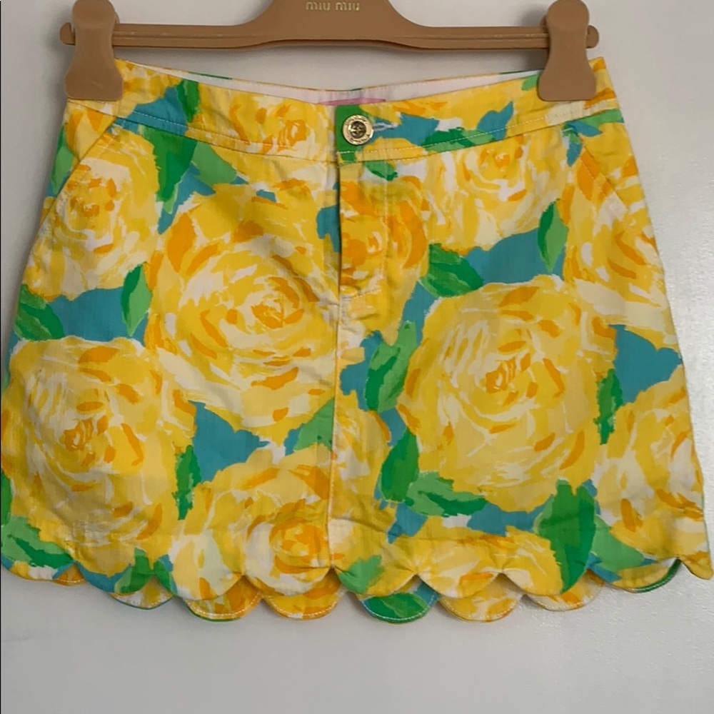 Lilly Pulitzer Collette Sunglow Skort